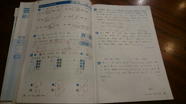 トップクラス問題でつまづく(算数) - hyottoco_tapiの日記