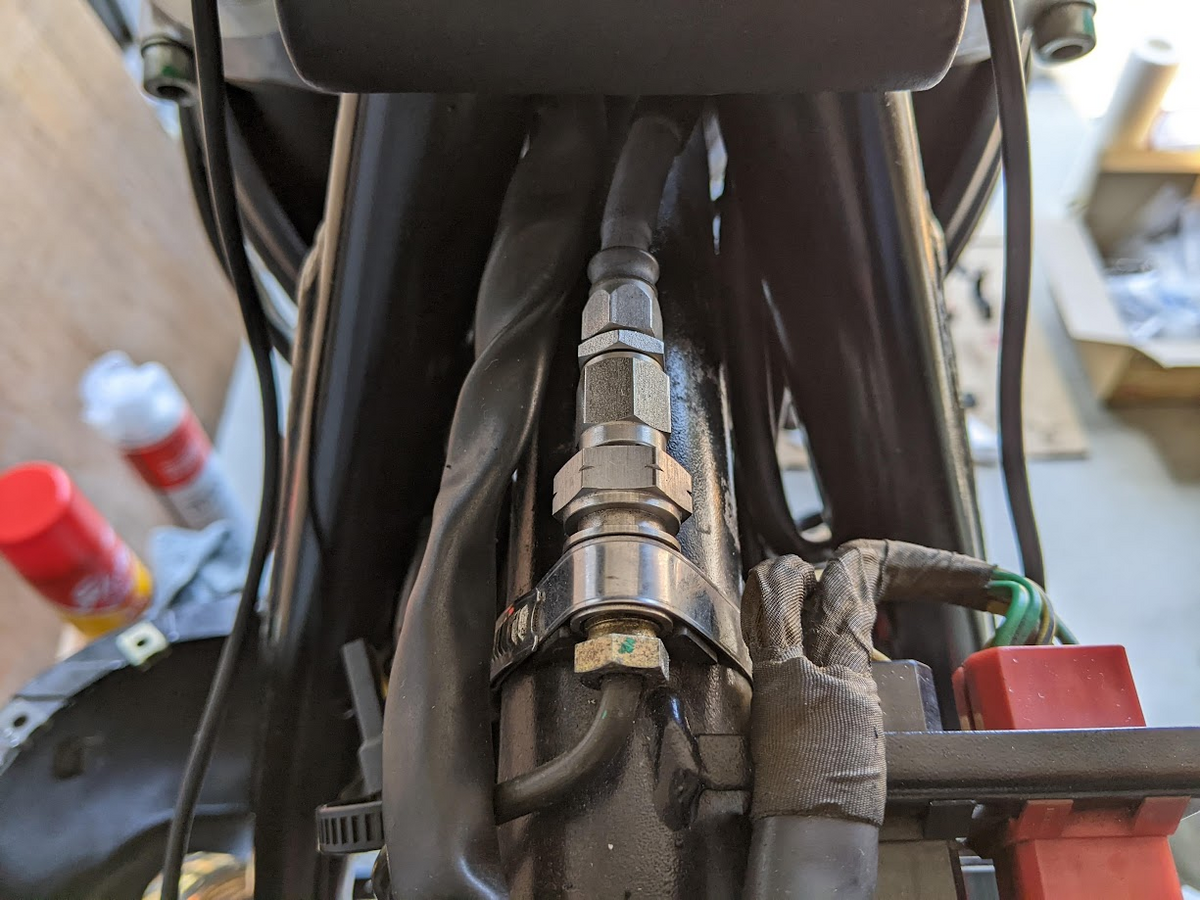 ブレーキホースの製作 - 1989年式 BMW R100RS の備忘録