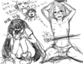 深夜の落書き（爆