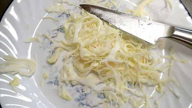 キャベツの千切り