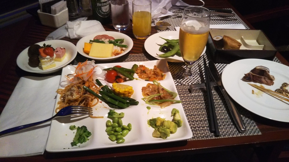 レストランメルトでの夕餉