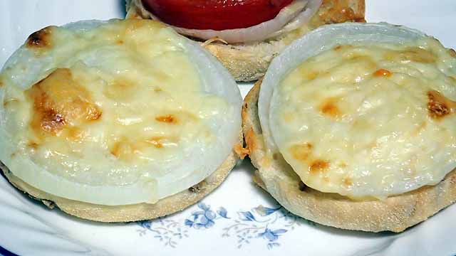 マフィン台玉ねぎ焼き
