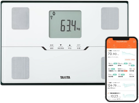 タニタ(Tanita) 体重 体組成計 ホワイト BC-768 WH スマホでデータ管理 
