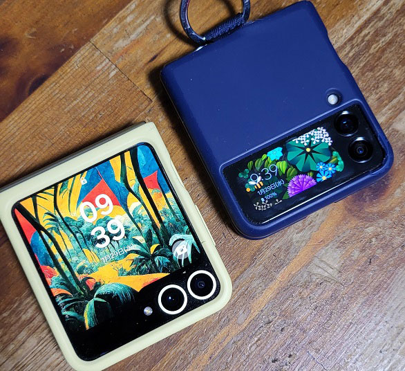 Samsung Galaxy Z Flip6とSamsung Galaxy Z Flip3 5G