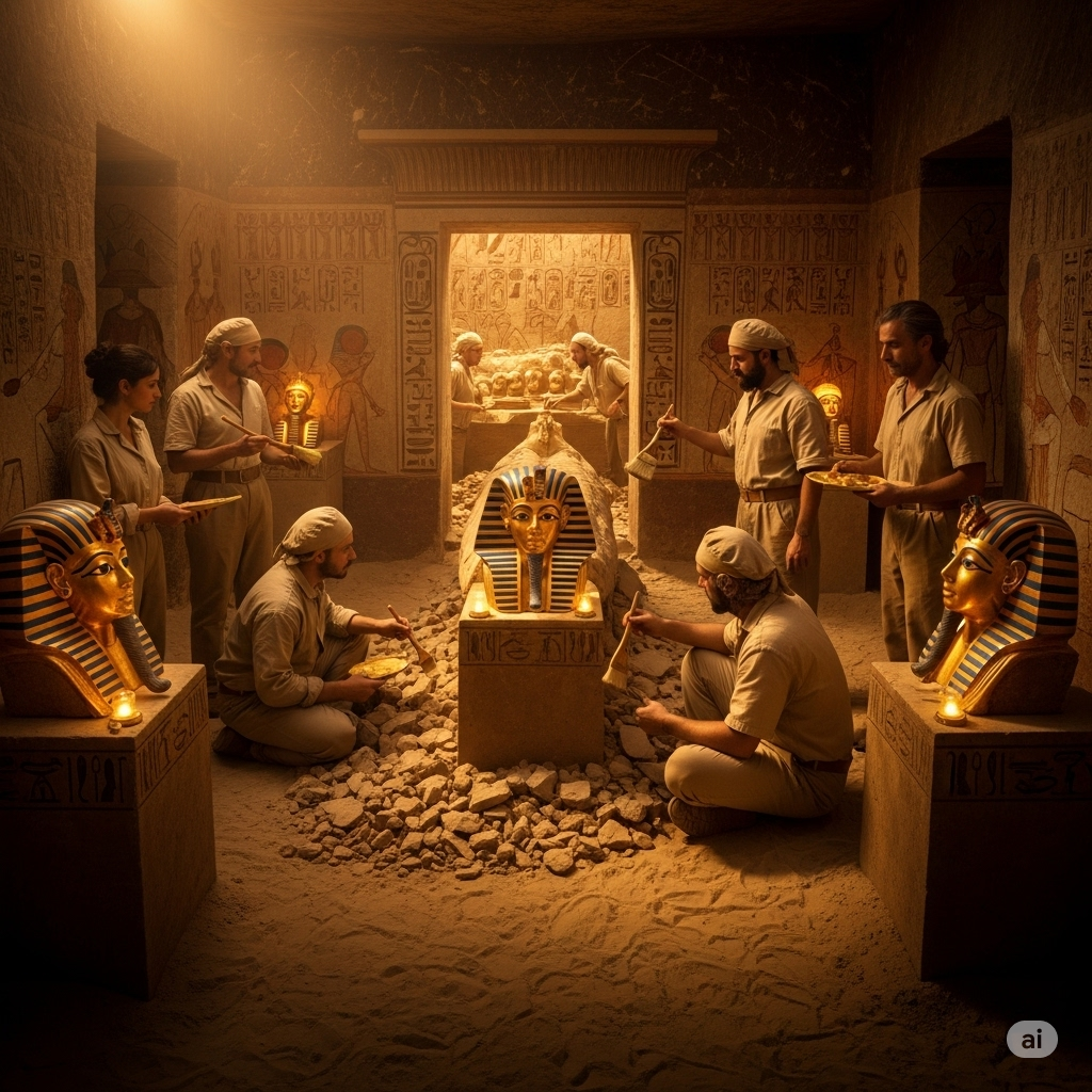 MYSTERY OF TUTANKHAMENのイメージ画像です。