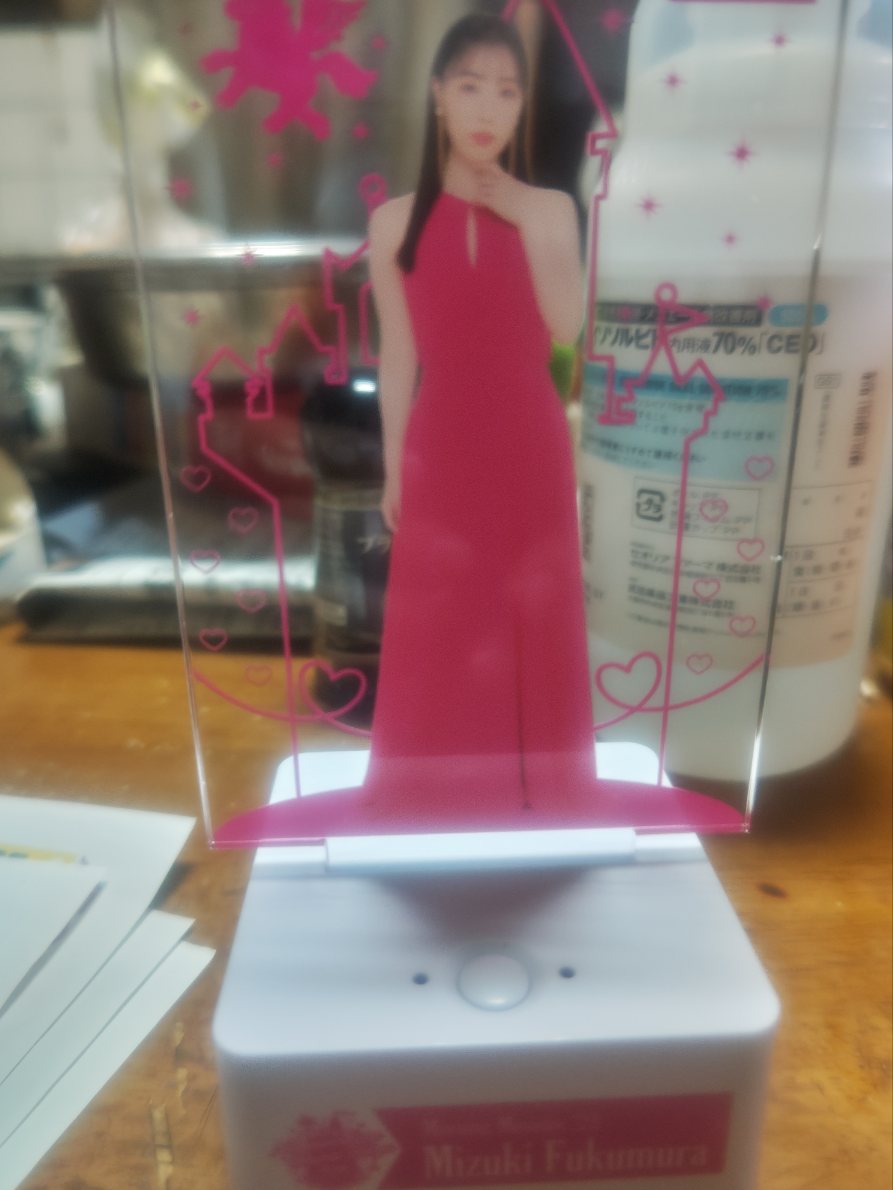 譜久村聖卒業スペシャル LEDアクリルスタンド - hayatoのハロヲタブログ