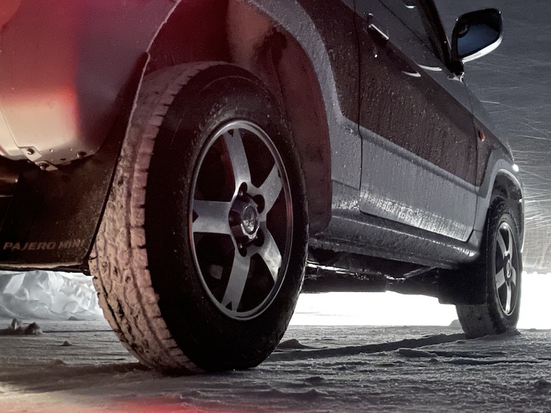DUNLOP GRANDTREK AT5 で雪道走行してみた - 日本“シン”記録