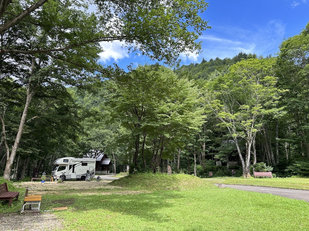 2023年夏の旅行は福島県⑤ 小豆温泉せせらぎオートキャンプ場Red