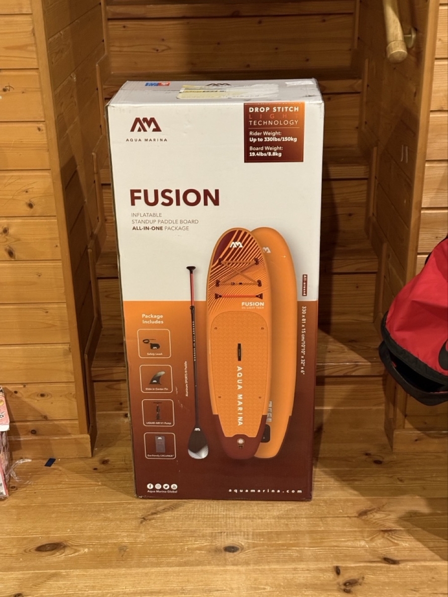 SUPボード、AQUA MARINAのFUSIONを購入 - 日本“シン”記録