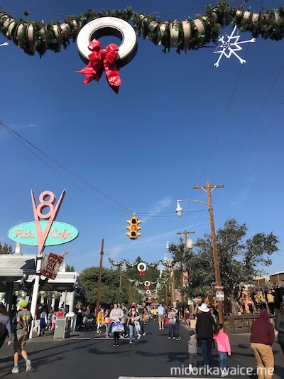 カリフォルニア ディズニー カーズランド