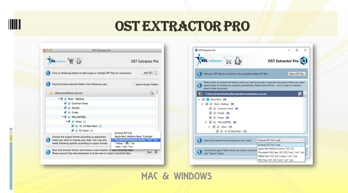 ost to mbox