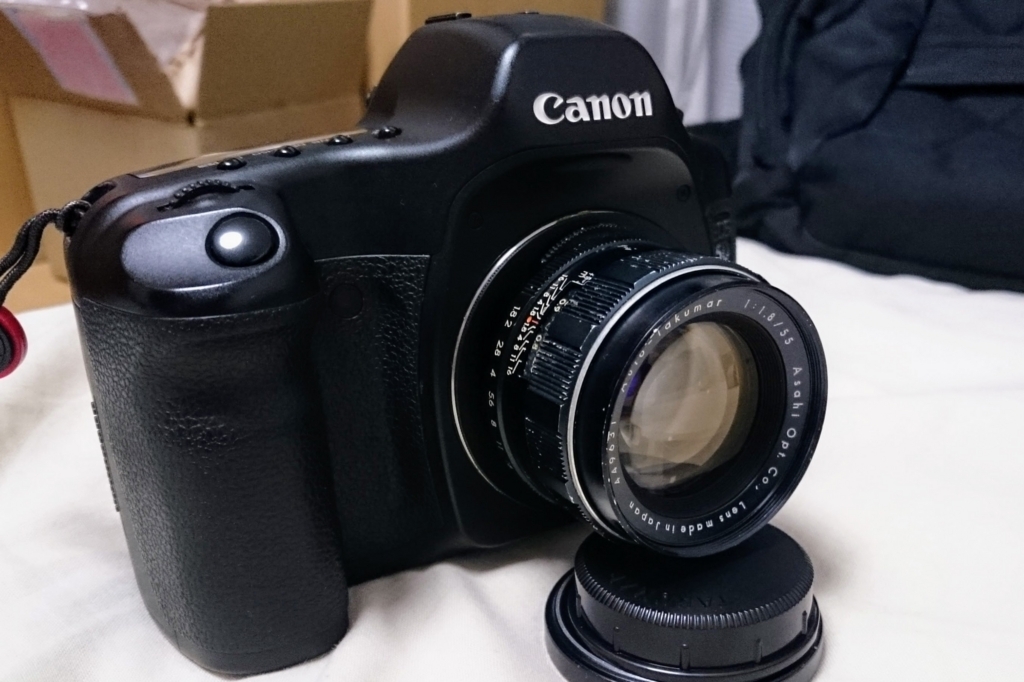 Takmar 55mm F1.8とCANON EOS 5D