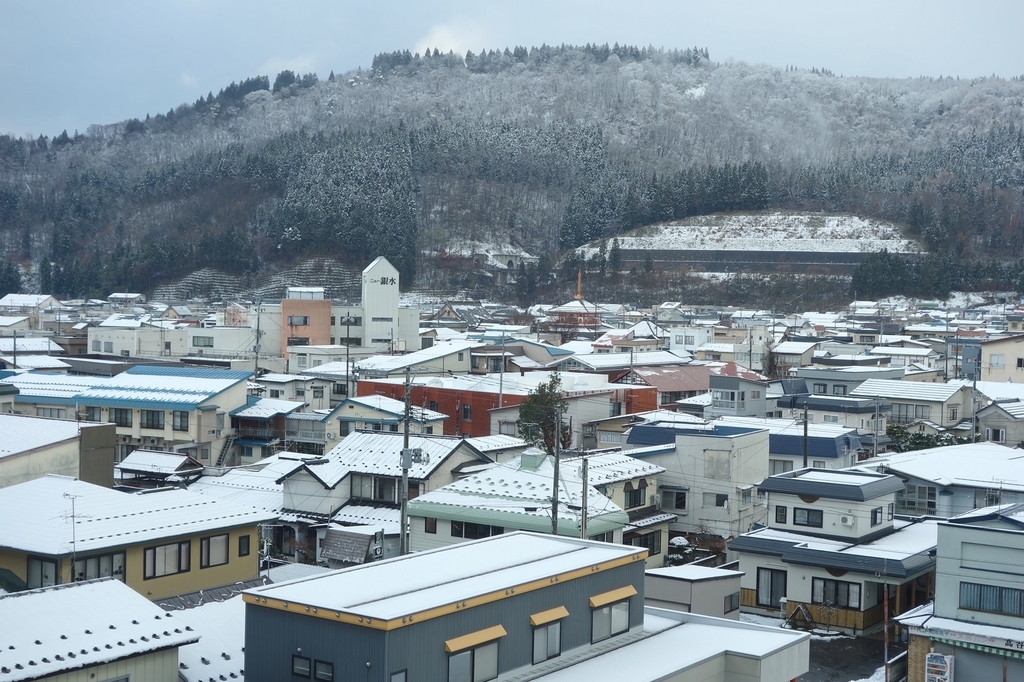 大鰐 大鰐温泉 雪 絶景