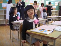 ムスメ入学式２