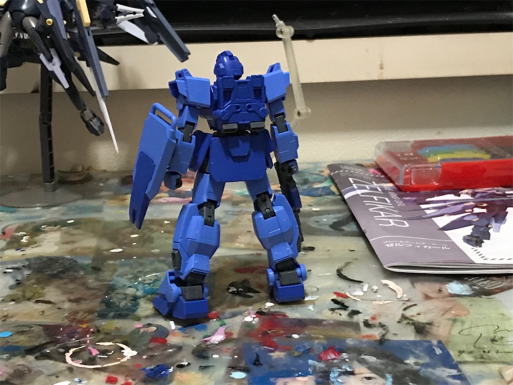Hguc ブルーディスティニー一号機 Exam 製作記1 いつもゴチャゴチャ