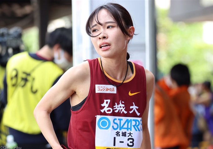 名城大 山本有真選手の進路が決定 実業団の積水化学女子陸上競技部入りへ 一年後の明日 青森から下関まで走ります