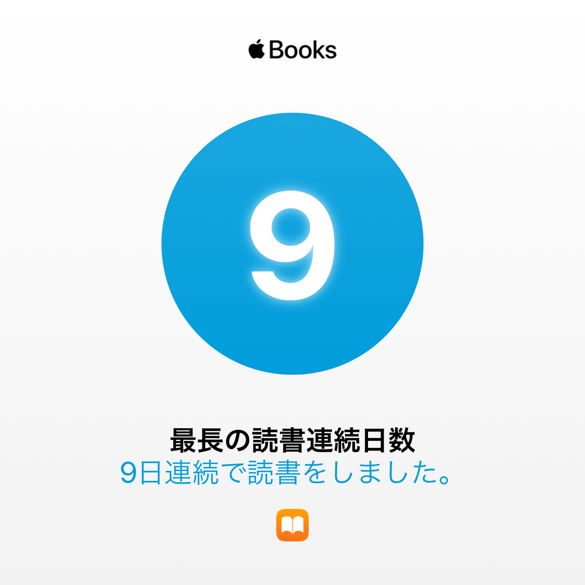 最長の読書連続日数