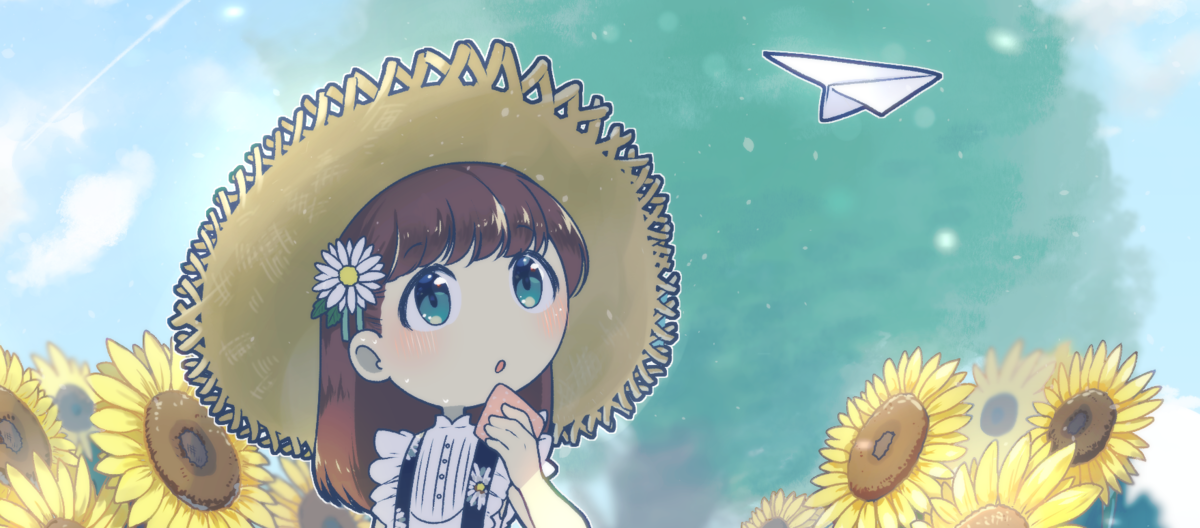 イラスト投稿 夏休みの女の子 にっき