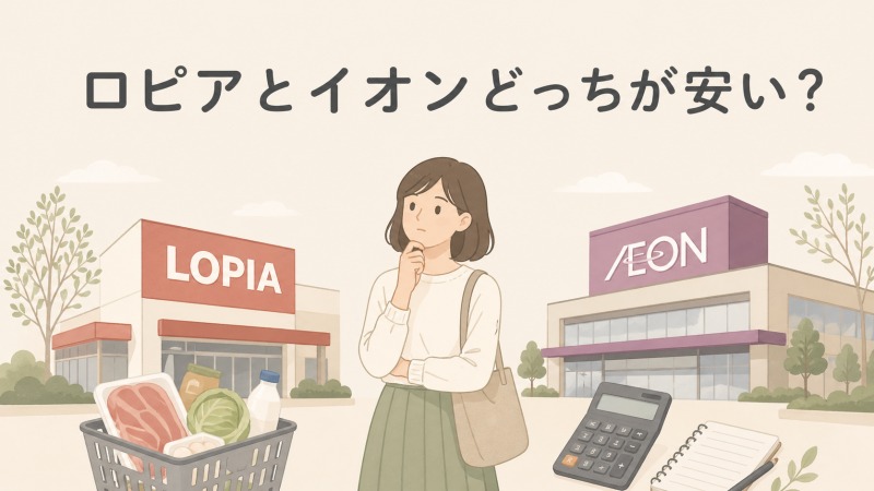 ロピアとイオンどっちが安い?価格・ポイント・お得度を徹底比較 - lifehack-note