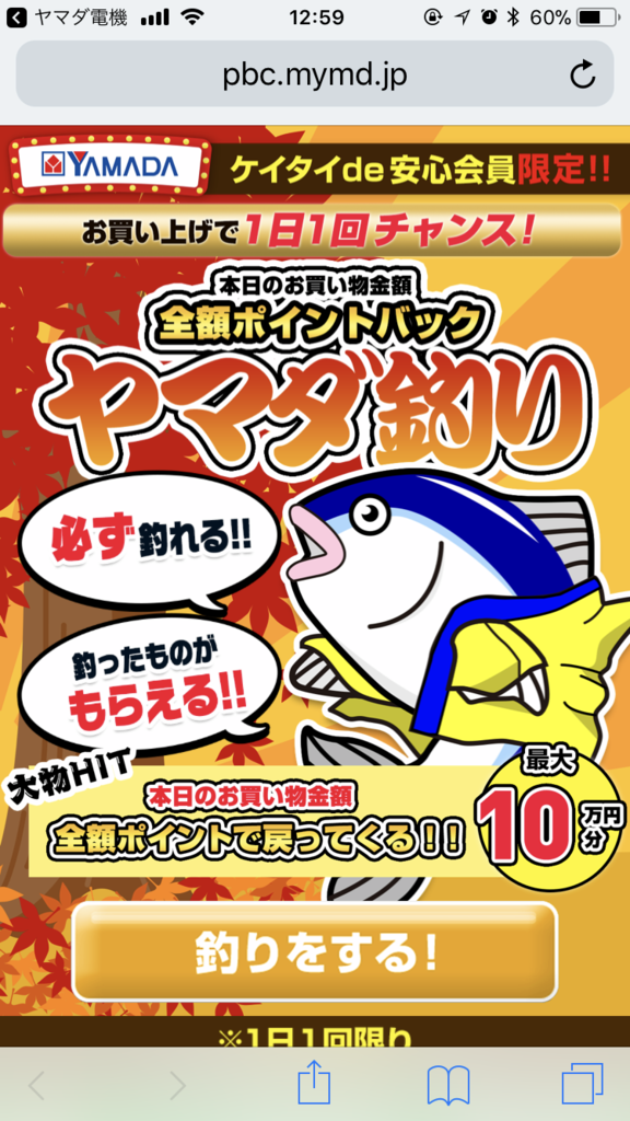 年末の奇跡 それはヤマダで起こった 全額ポイントバックは本当だった 君はしあわせなのか