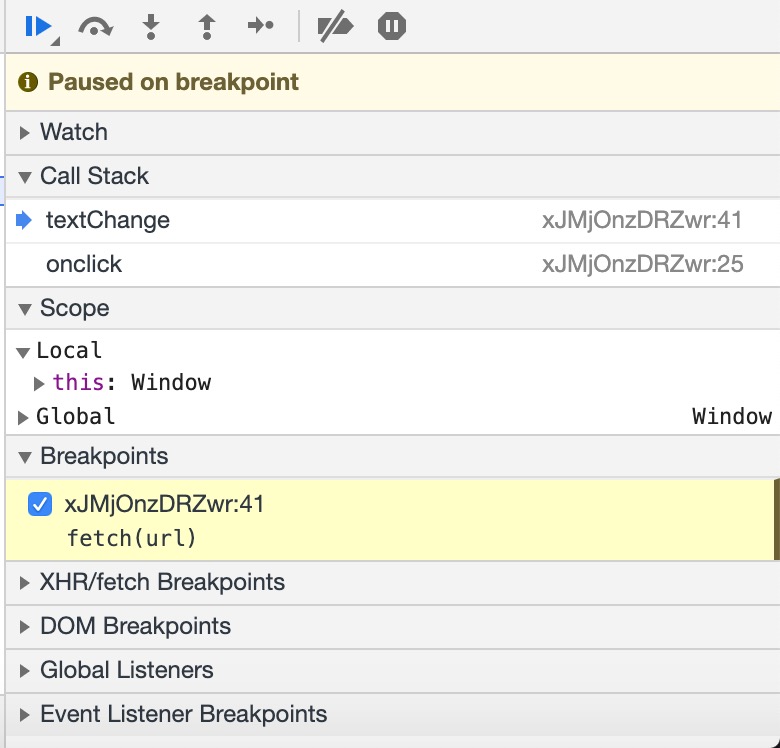 デベロッパーツール Jsコードのデバッグ 中編 ブレークポイント設定編 クモのようにコツコツと