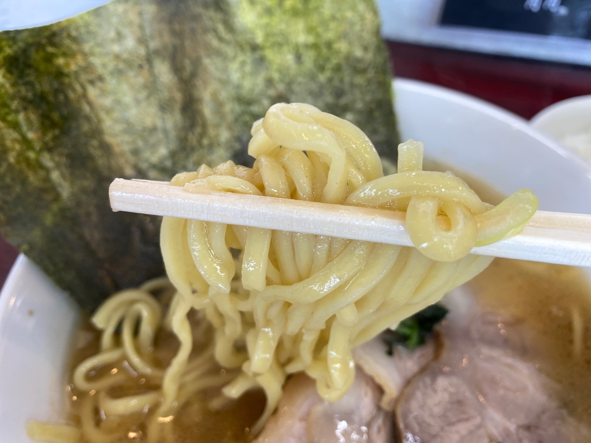 甲子家　酒井製麺杉の麺