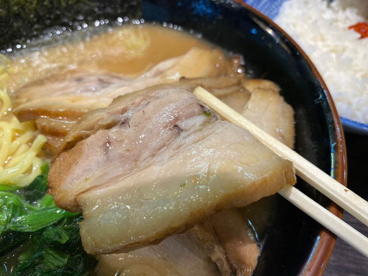 麺屋だるま　チャーシュー