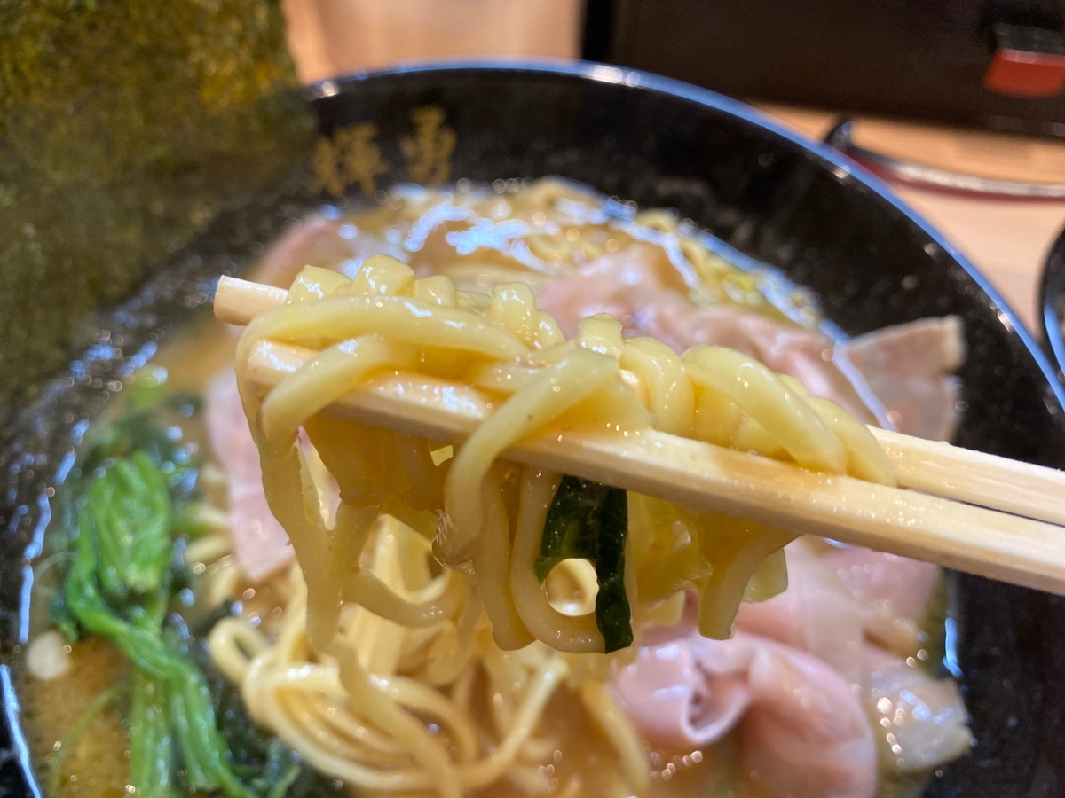 歩輝勇センター北店　麺