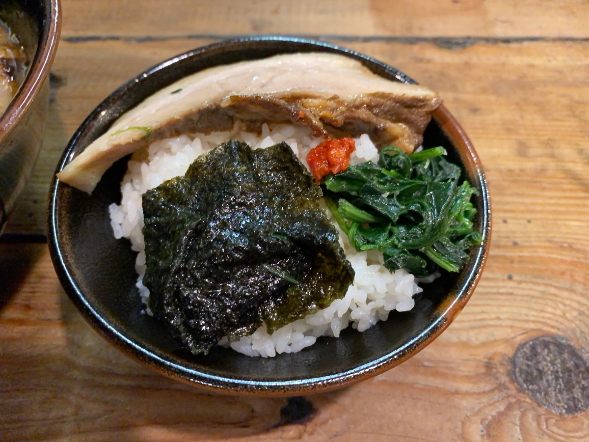 ライスに色々乗っける