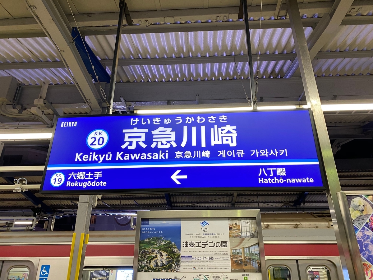 京急本線「川崎駅」