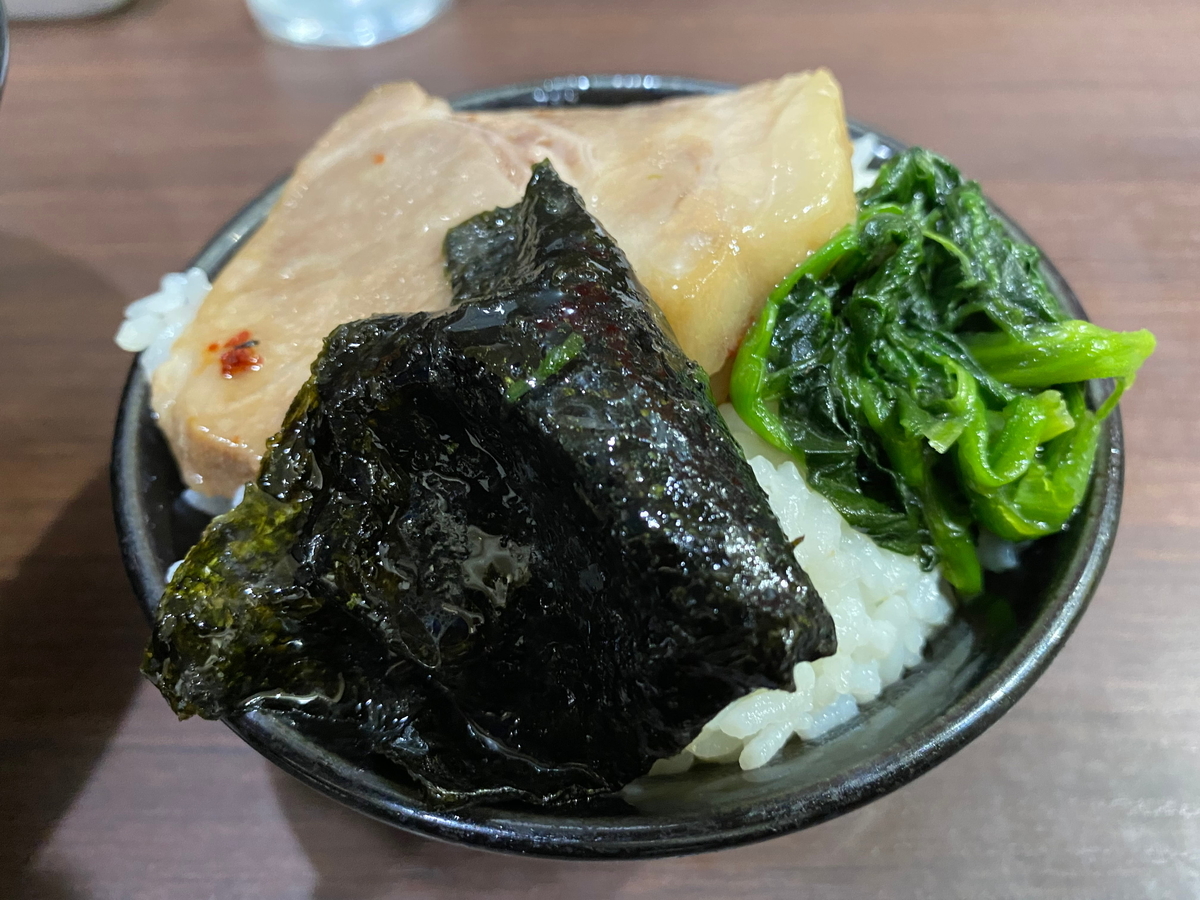 ライスに色々乗っける