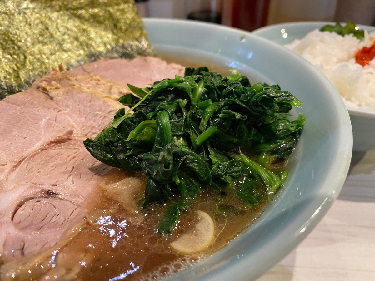 武虎家 綱島店のちゃーしゅーめん並盛とライス食べ放題 綱島 家系ラーメンマン