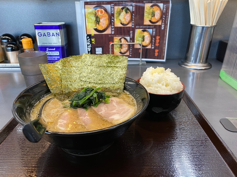 らーめん家せんだいフランチャイズ川崎店　チャーシューメン(930円)+ライス(1杯無料)