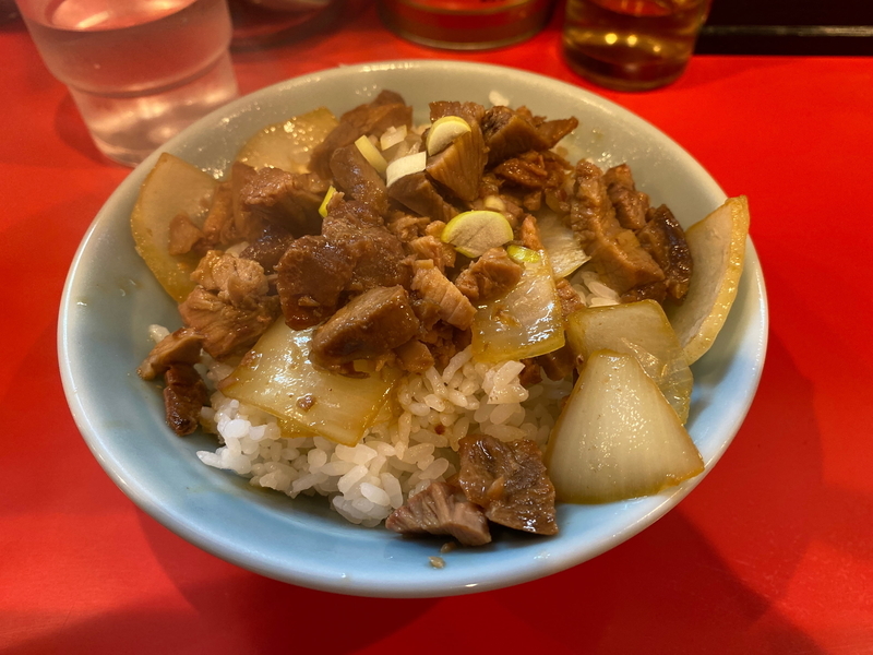 黄金家　チャーシュー丼（200円）