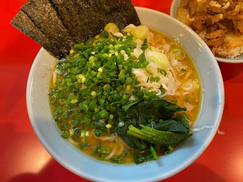 黄金家　Wネギラーメン