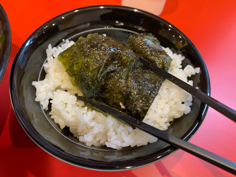 志田家鹿島田店　海苔巻きライス