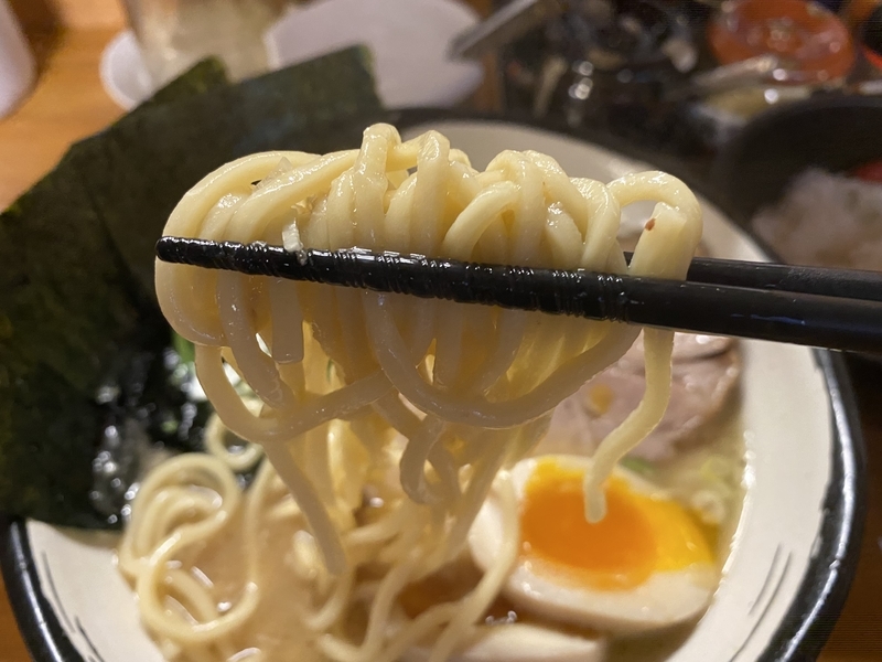 麺家はる　緑製麺