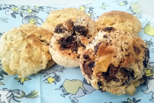 自粛生活のおやつに悩む ホットケーキミックスでスコーン作り 子育てママの家づくり