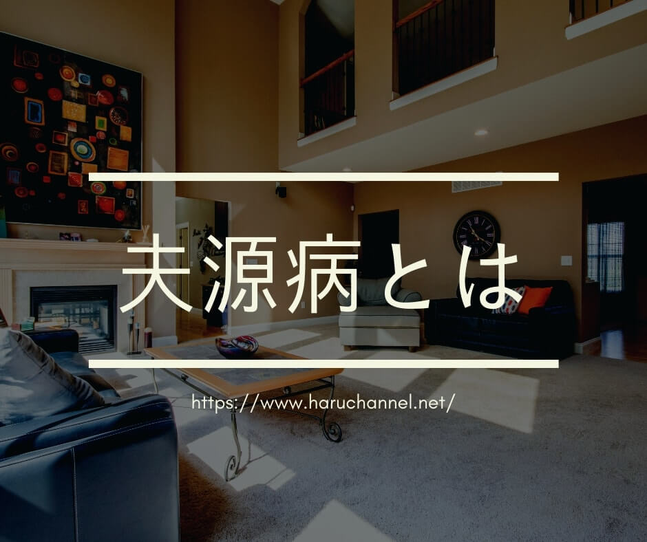 夫源病 って何 チェックリスト 対処法 なりやすい人の特徴 ハルチャンネル 夫源病 って何 チェックリスト 対処法 なりやすい人の特徴 ハルチャンネル