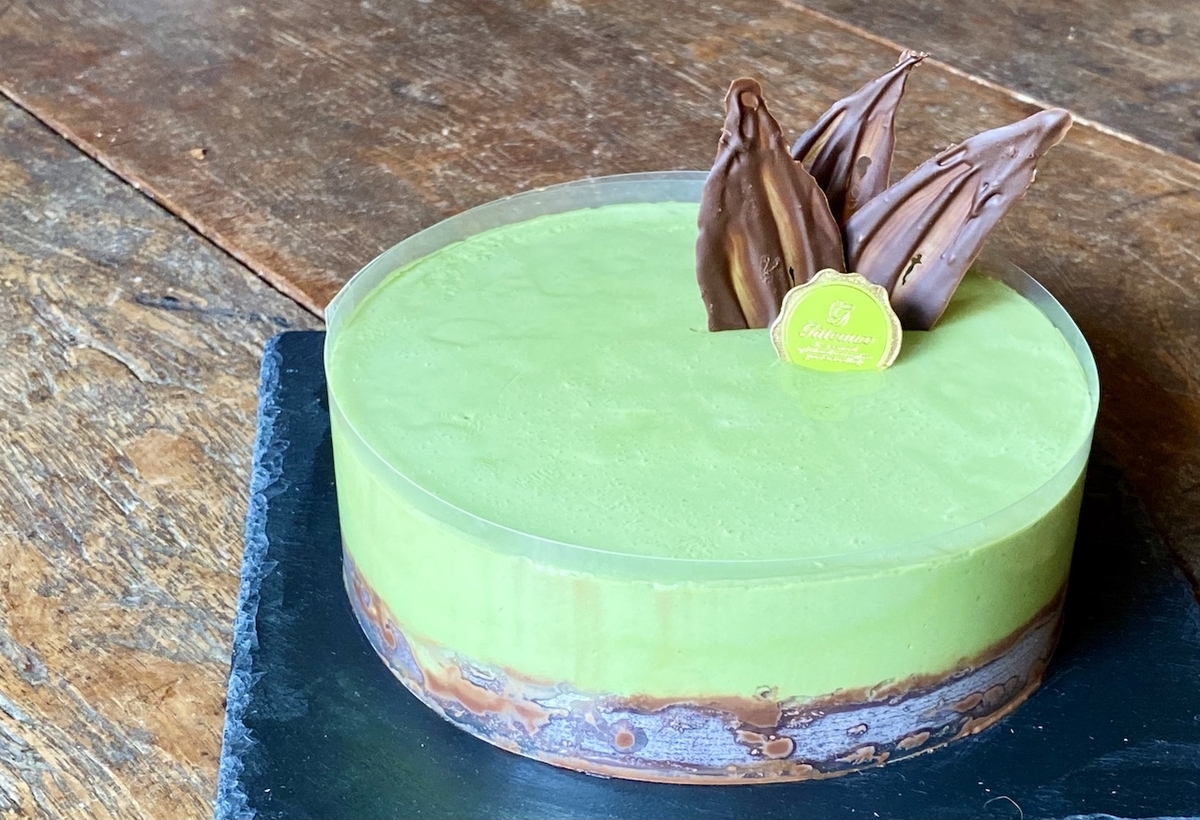 抹茶ムースとショコラのケーキ - IGELKOTT diary