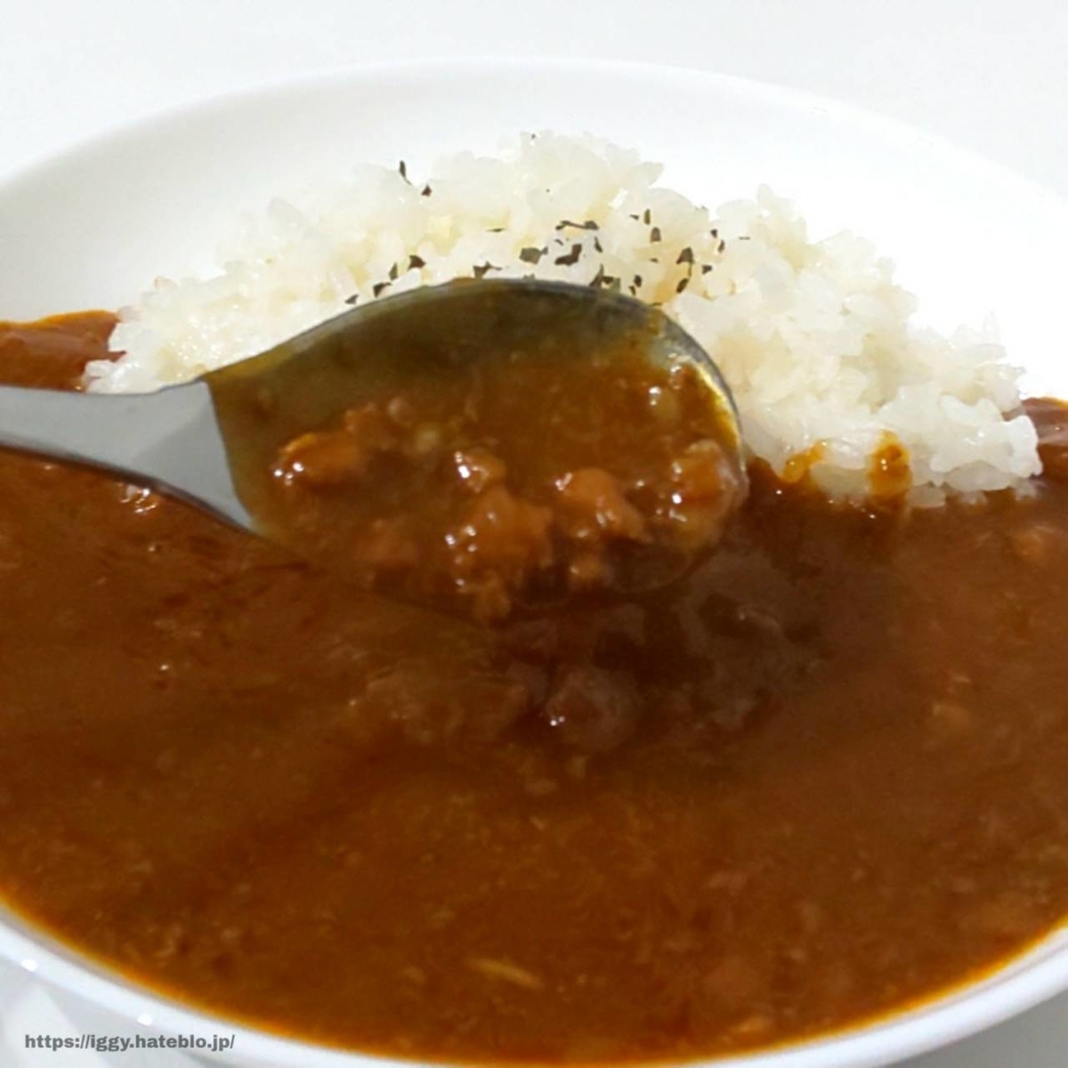 無印良品キーマカレーすくう iggy2019