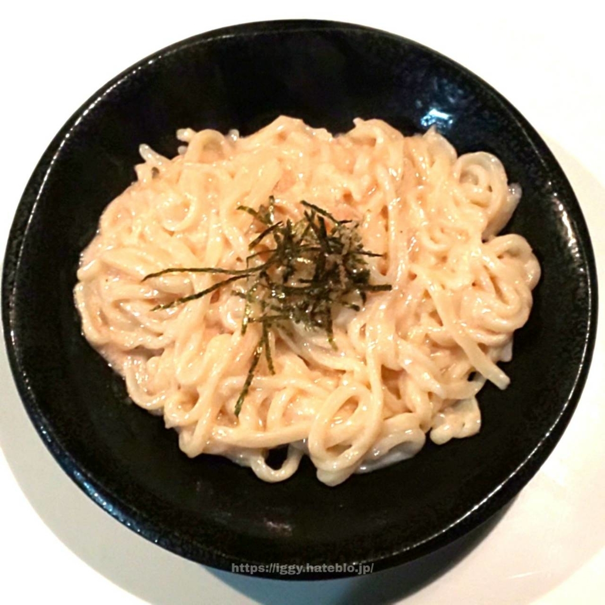 うどん屋米ちゃん 2020年クリーミィ明太うどん① iggy2019