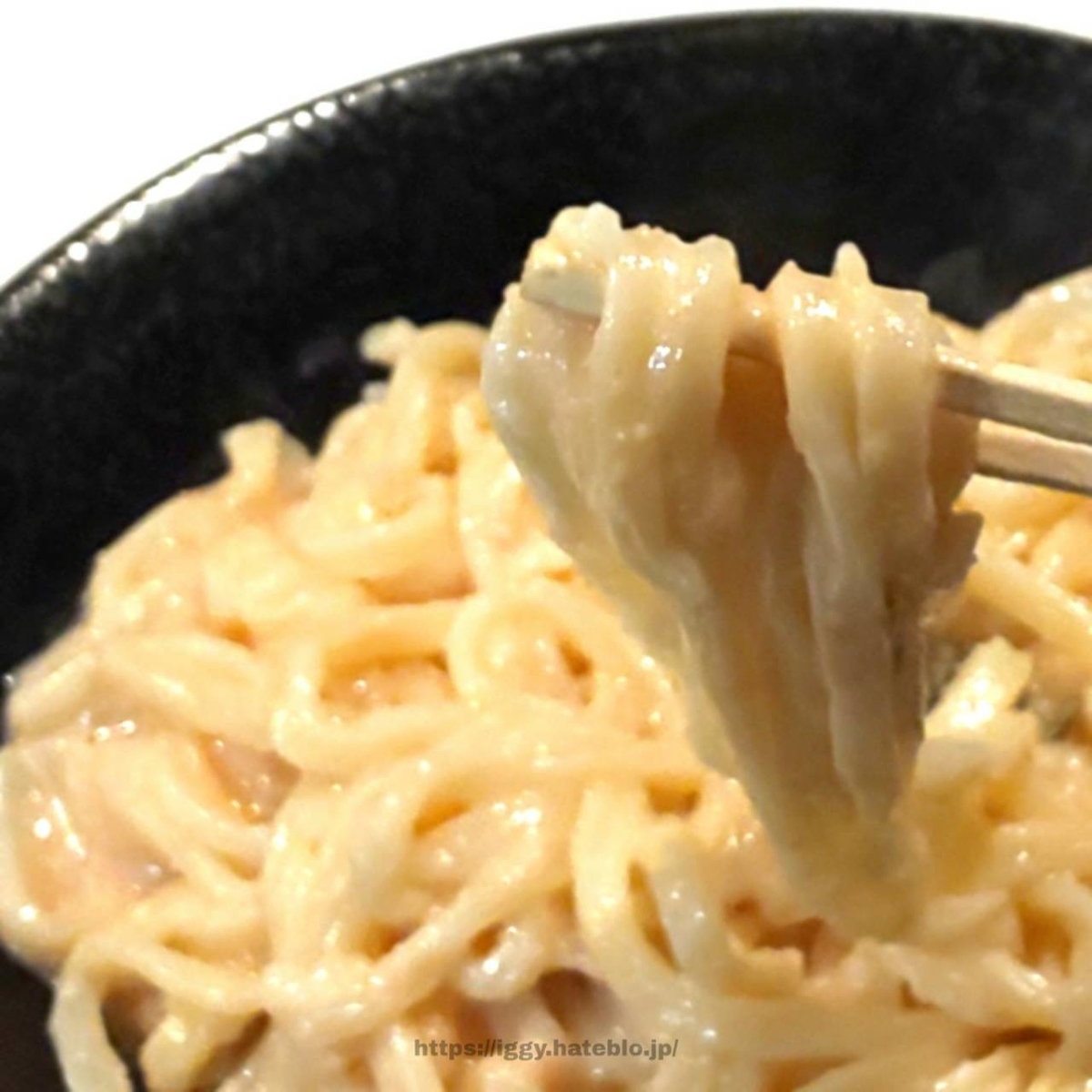 うどん屋米ちゃん 2020年クリーミィ明太うどん② iggy2019