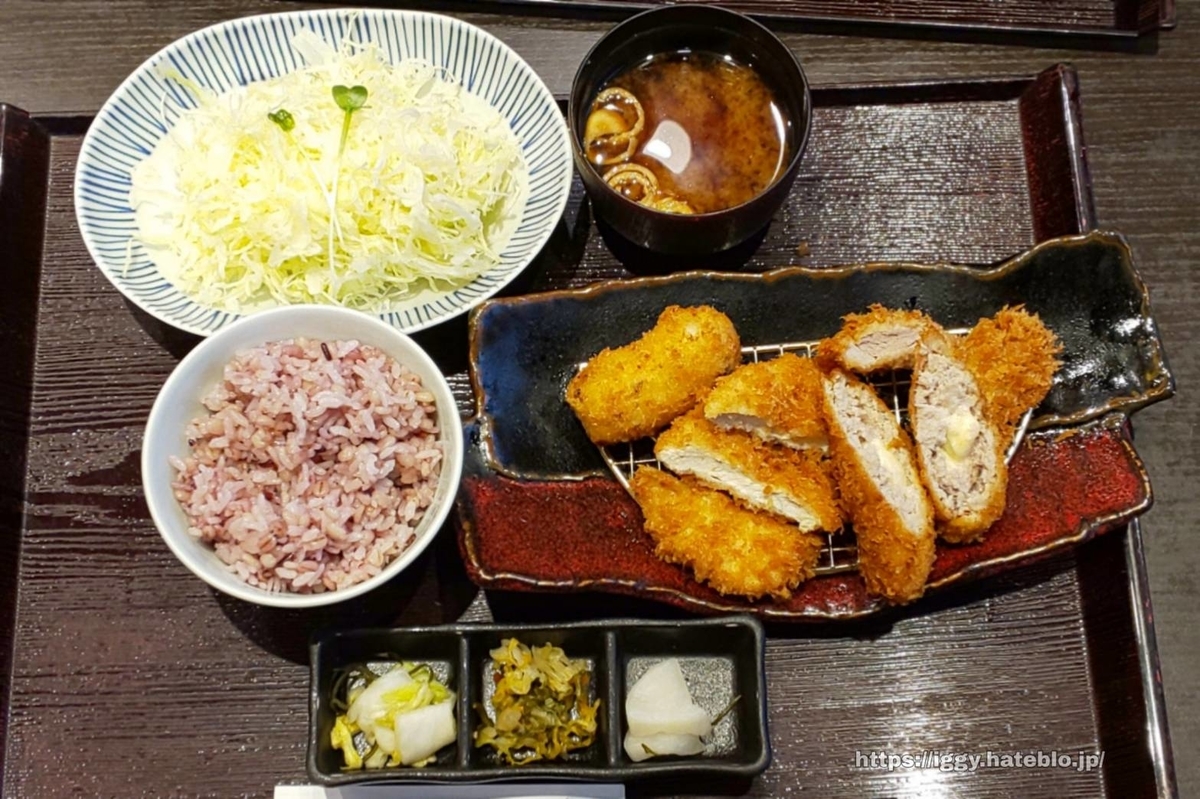 とんかつ濱かつ バラエティかつ定食 口コミ レビュー