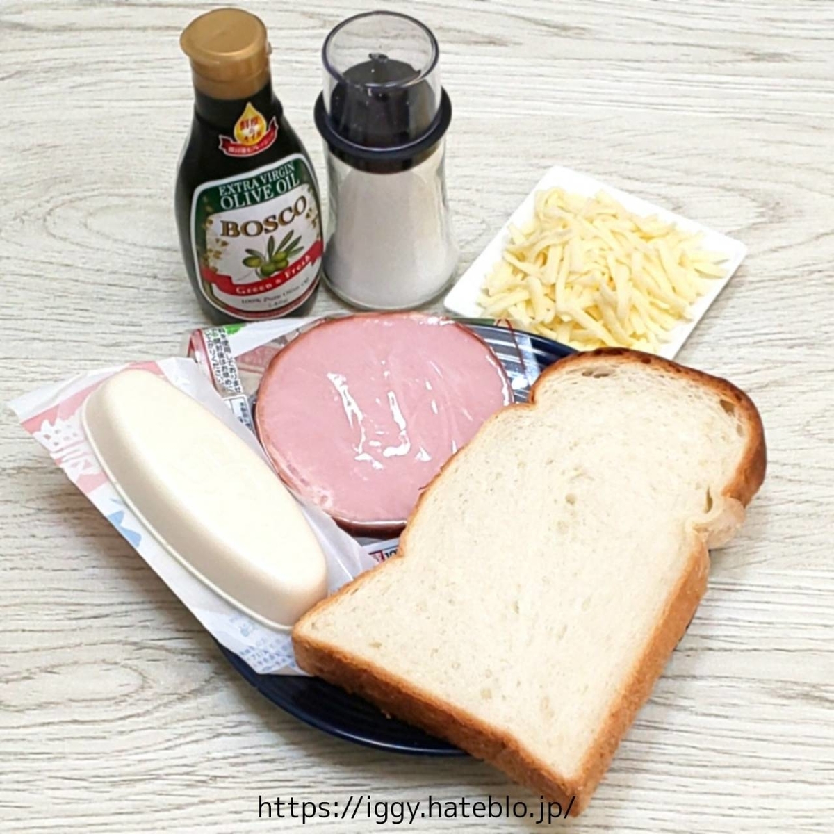 クロックムッシュ 作り方 豆腐 チーズ 食パン