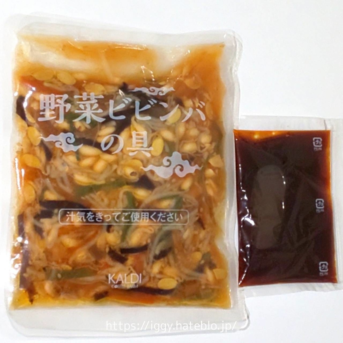 【カルディ】ご飯に混ぜるだけ「ビビンバの素」内容 LIFE