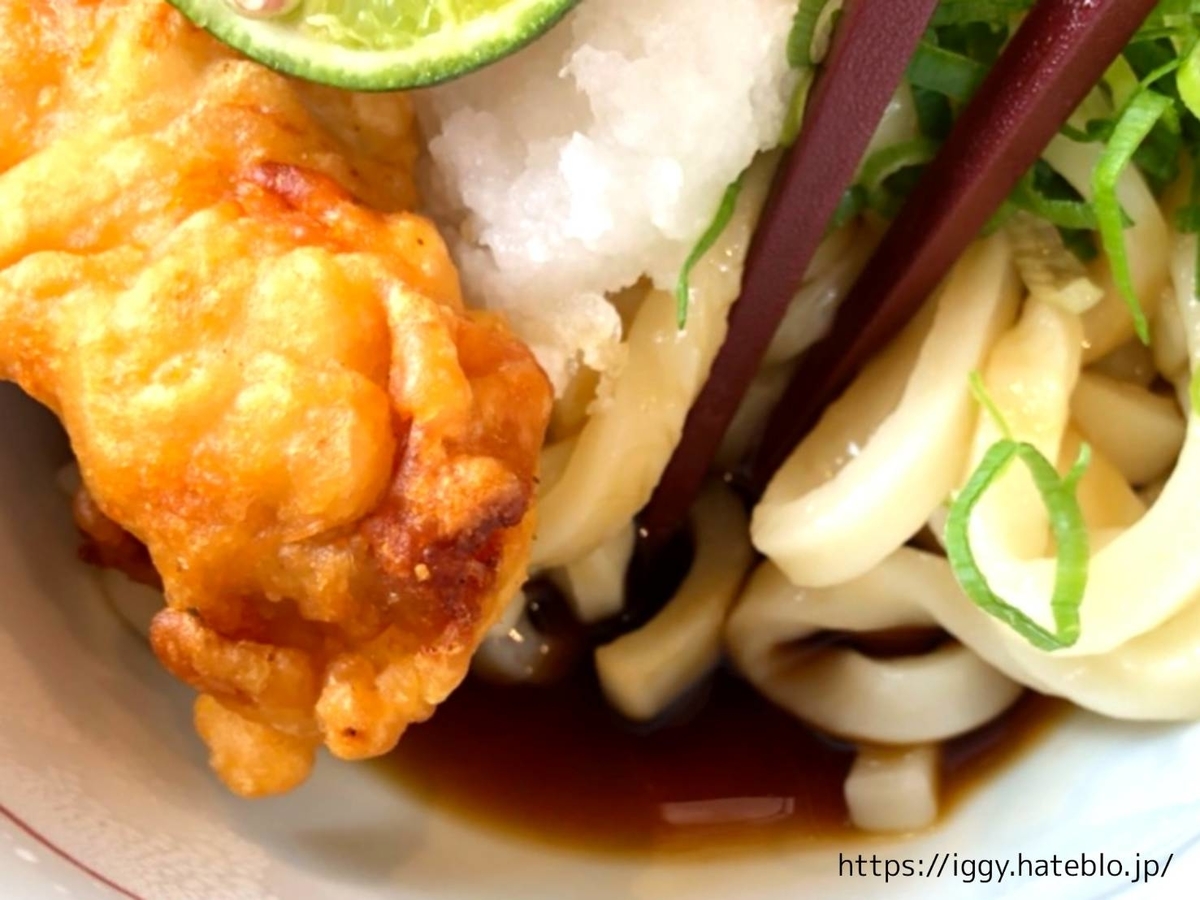 なか卯 とり天のすだちおろしうどん 口コミ レビュー 評価
