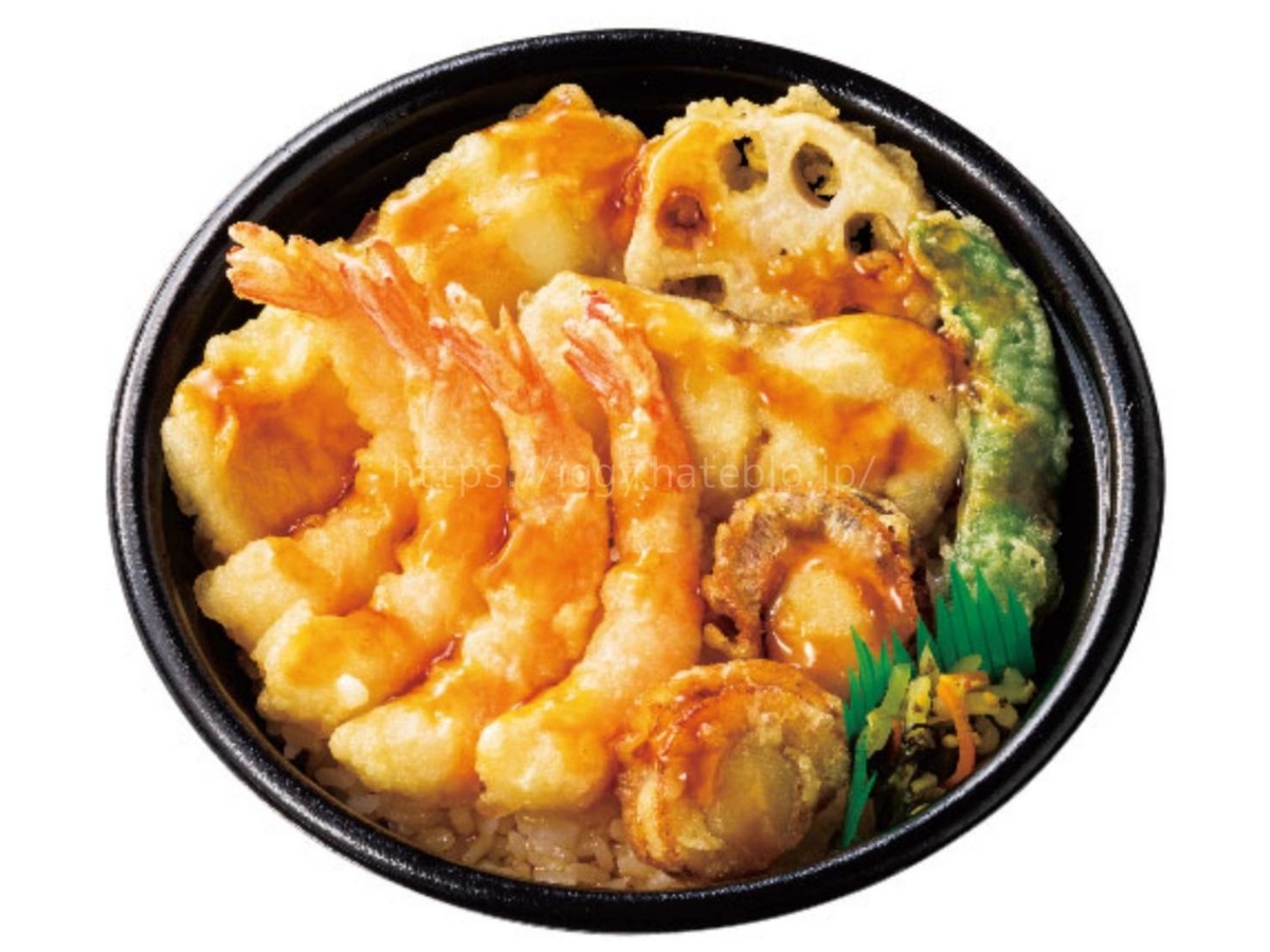 ほっともっと 特海鮮天丼 メニュー 値段 口コミ レビュー