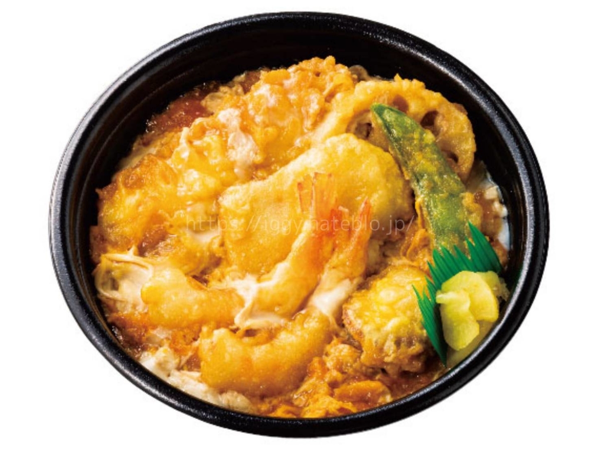 ほっともっと 海鮮天とじ丼 メニュー 値段 口コミ レビュー