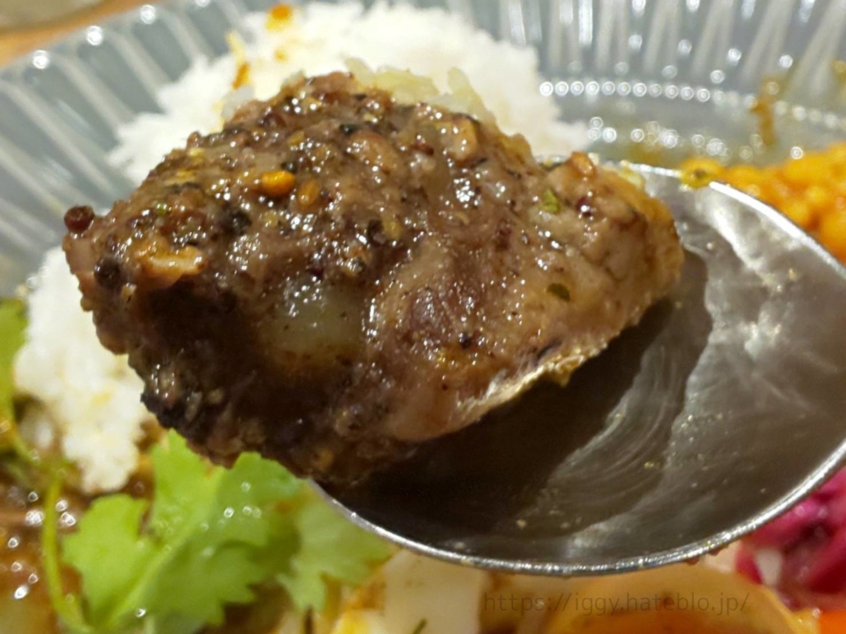 クジャクカリー スパイスカリー 豚ナンコツとろとろ煮 口コミ レビュー